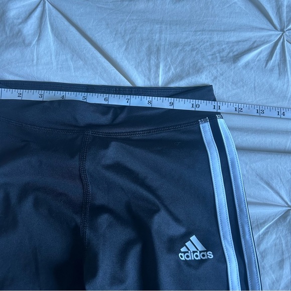 adidas Black and White Leggings - Picture 2 of 6